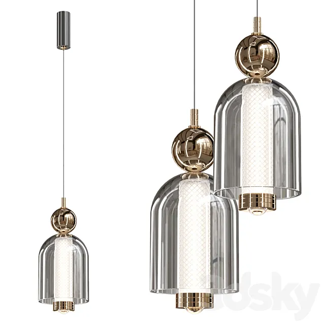 Lampatron ERNES pendant light 3dsMax Model