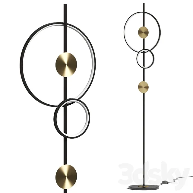 Lampatron Halgerd Floor Lamp 3ds Max