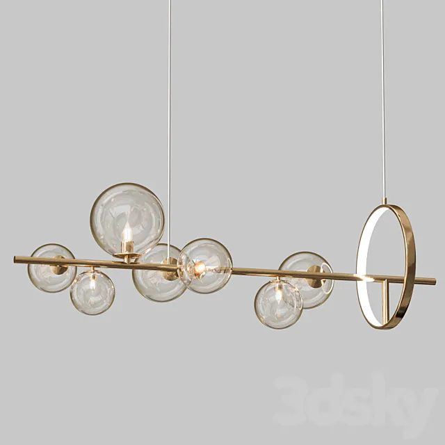 lampatron IONA L pendant light 3ds Max