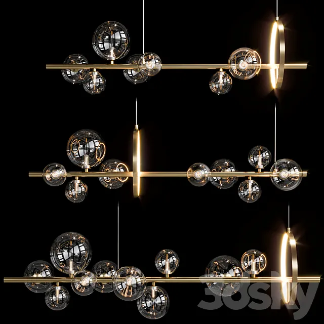 lampatron IONA L pendant light 3DSMax File