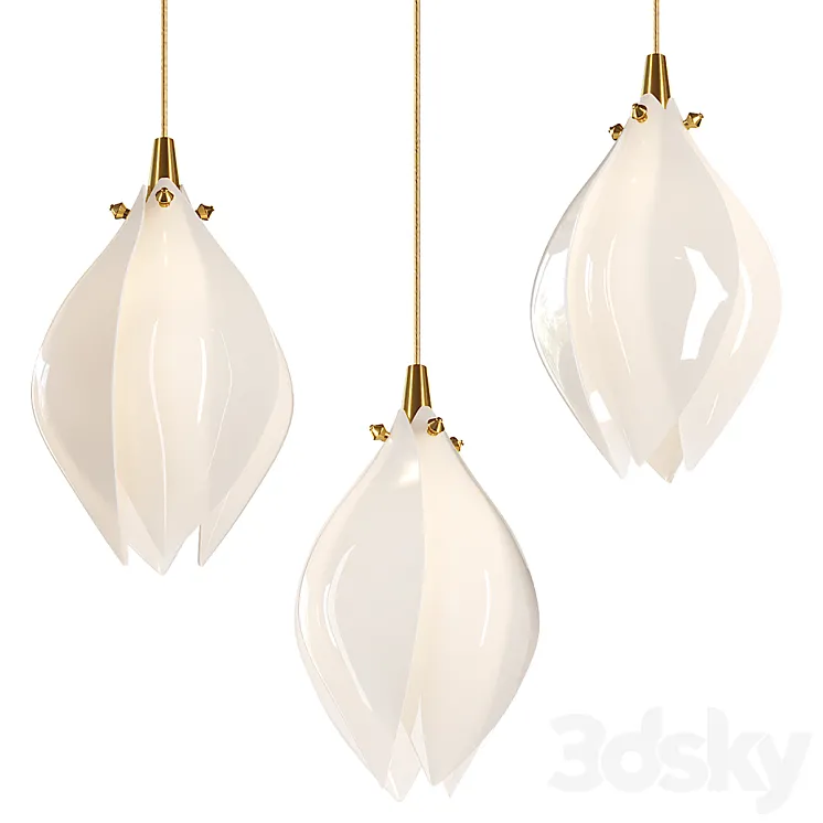 Lampatron LEA pendant light 3DS Max