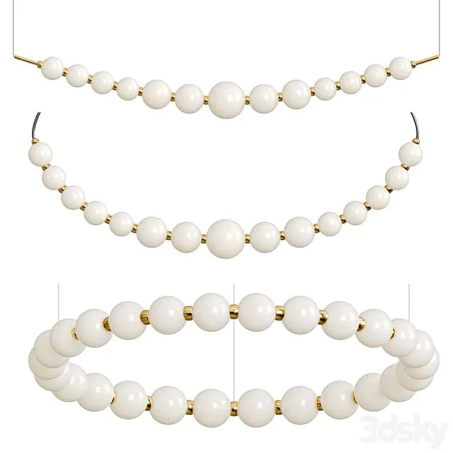 Lampatron LIOBA Chandelier Collection 3dsMax Model