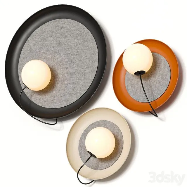 Lampatron Margott Wall Lamps 3dsMax Model