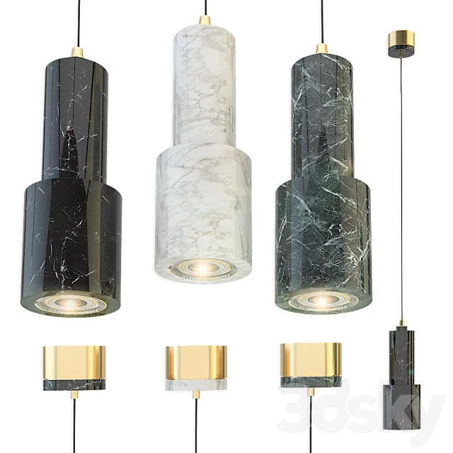 Lampatron PING Chandelier 3ds Max