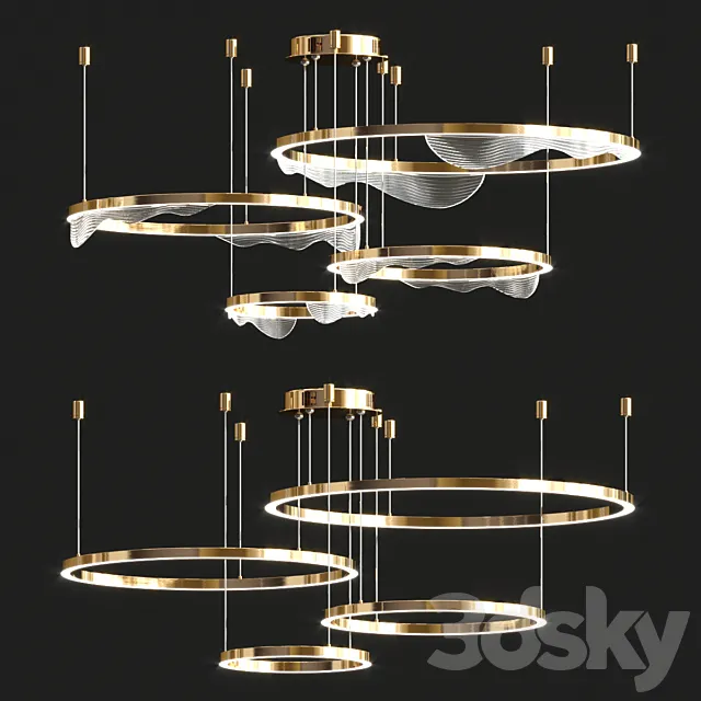 Lampatron ring collection 3DSMax File