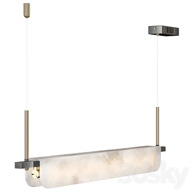 Lampatron SENORA LONG pedant light 3ds Max