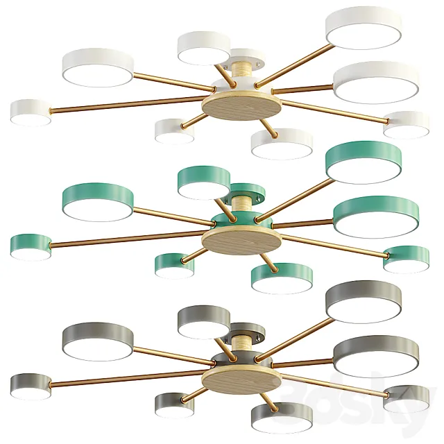 Lampatron TIDEN chandelier 3ds Max