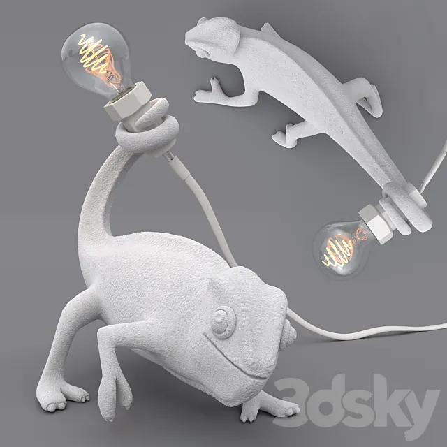 Lamps “Chameleon” _ Seletti 3DS Max Model