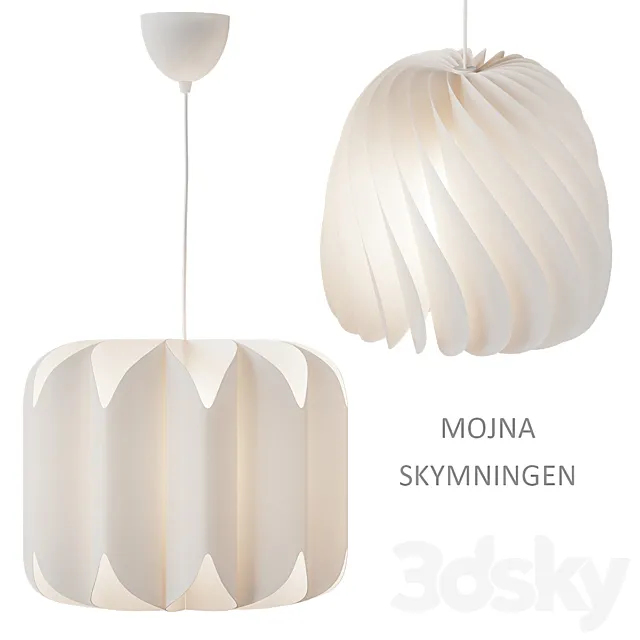 Lampshades IKEA 2 3ds Max