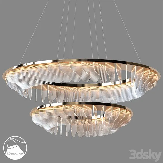 LampsShop.ru L1449a Chandelier Sawyer 3dsMax Model