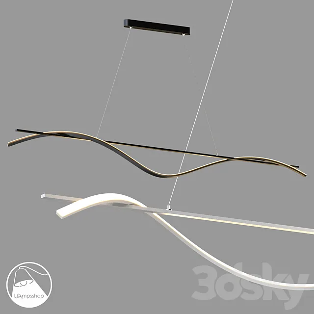 LampsShop.ru L1829 Pendant Vek Light 3DS Max Model