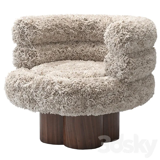 Lana Armchair 3ds Max
