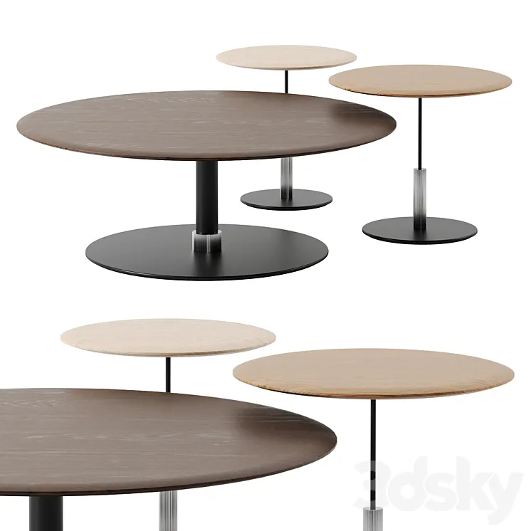 Lancer coffee tables by Bernhardt Design 3DS Max Model