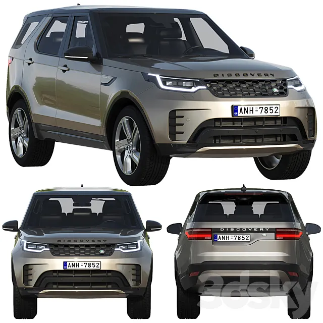 Land Rover Discovery R-dynamic 2021 3DS Max Model