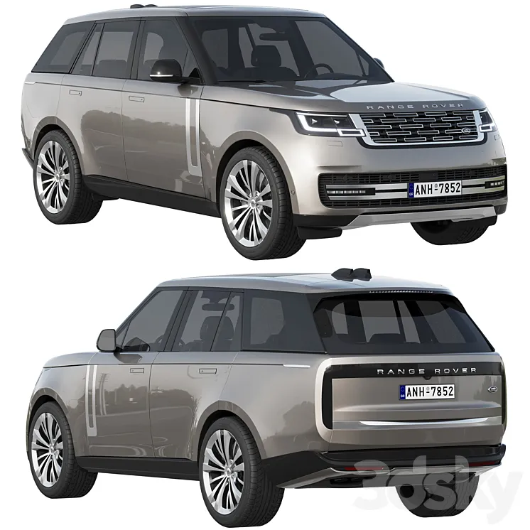 Land Rover Range Rover 2022 3DS Max Model