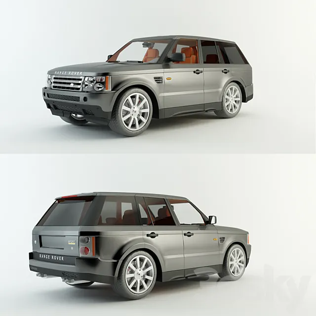 Land Rover Range Rover Sport Supercharged 3DSMax File