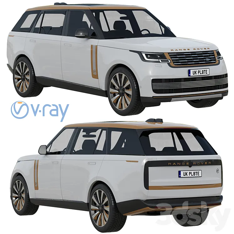 Land Rover Range Rover SV LWB Serenity 2022 3DS Max Model