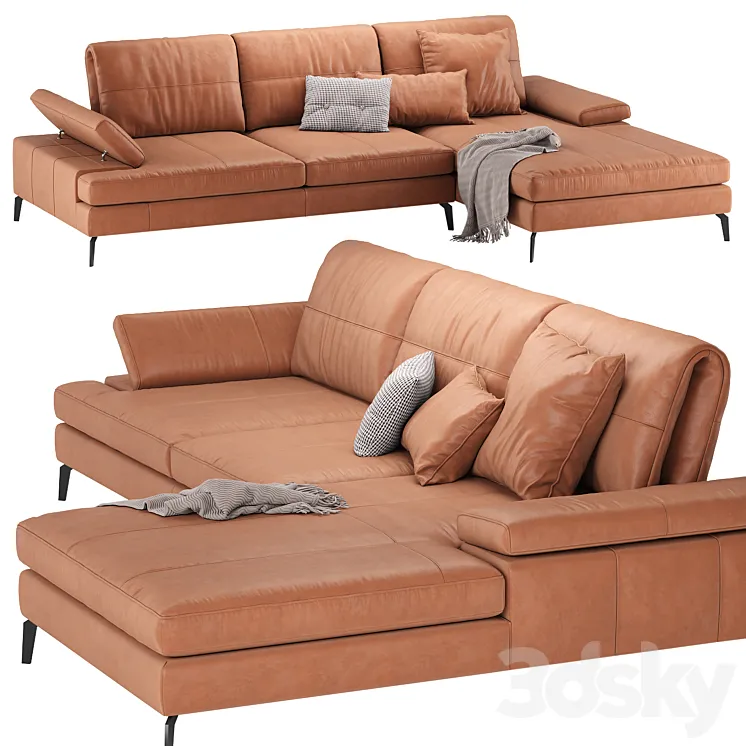 Landa sofa – Calligaris 3DS Max Model