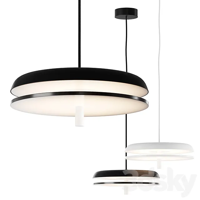 Landing S3 Suspension Lamp 3DS Max Model