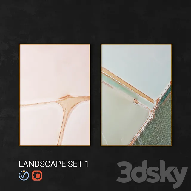 LANDSCAPE SET_1 3ds Max