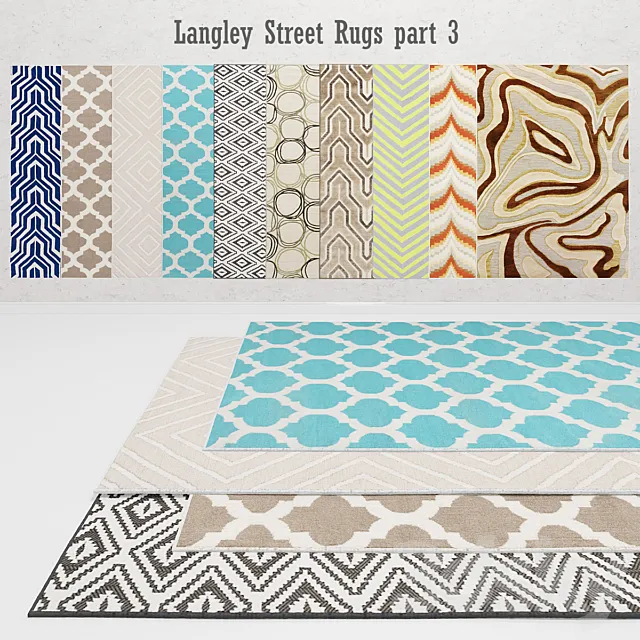 Langley Street Rugs part 3 3ds Max