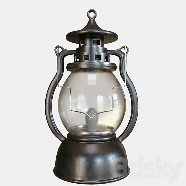 Lantern 3DS Max Model