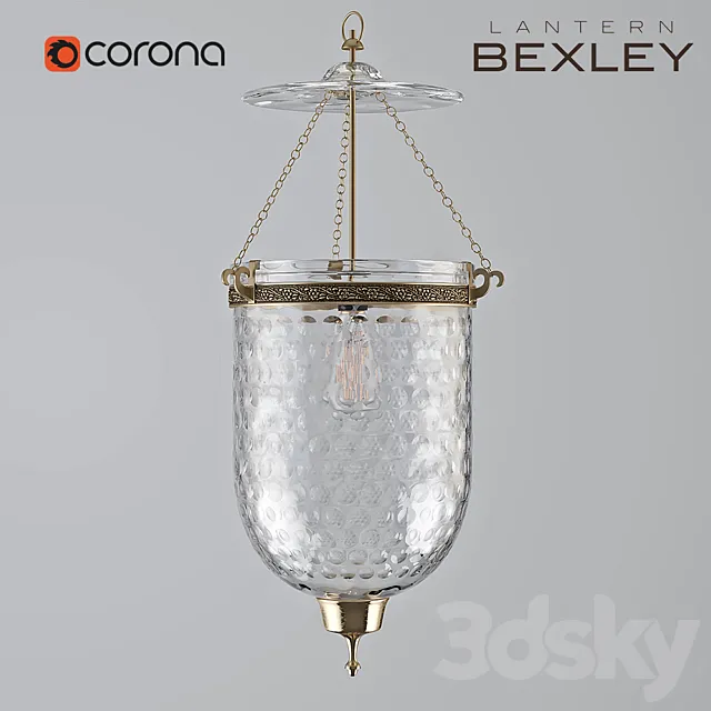 Lantern Bexley Glass L 3DSMax File