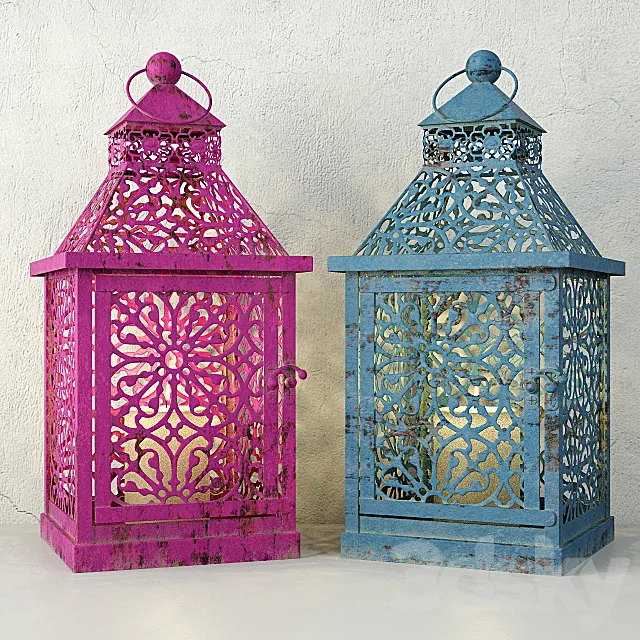 Lanterns _ ZARA HOME 3DS Max Model