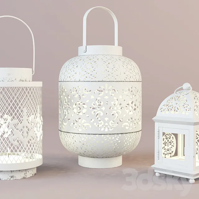 Lanterns _ ZARA HOME 3ds Max