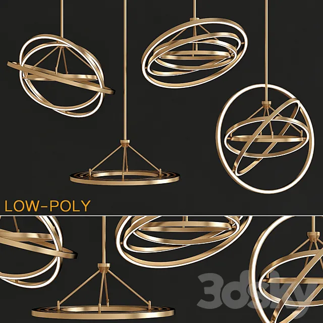 Lanterns & chandeliers – Lighting – Collection – Eichholtz 3ds Max