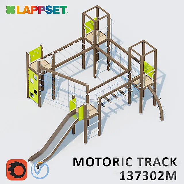 Lappset Motoric Track 137302M 3ds Max