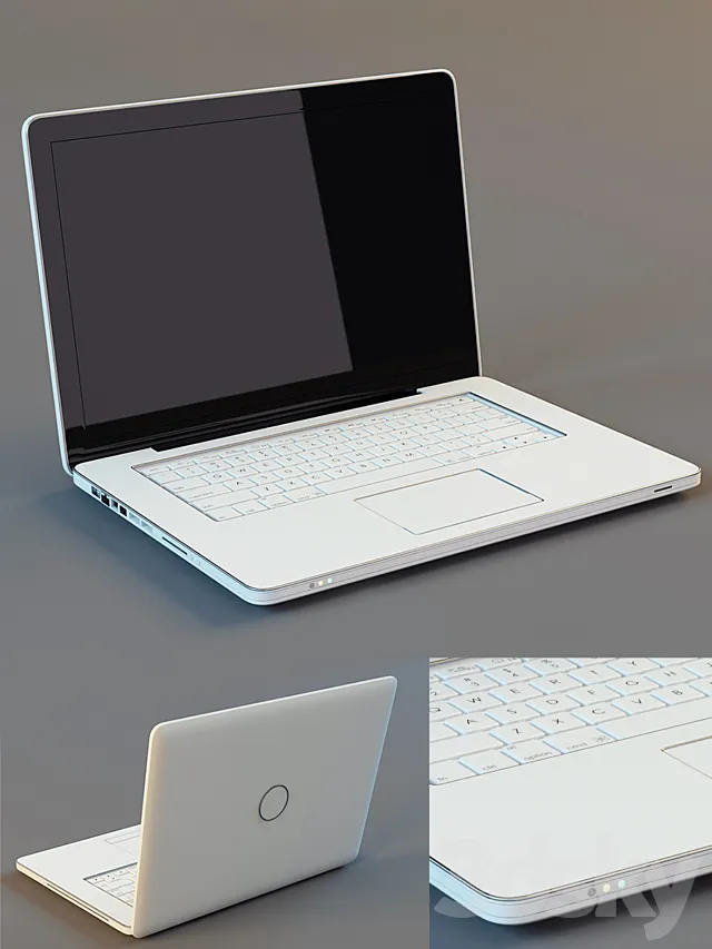 Laptop 3DSMax File