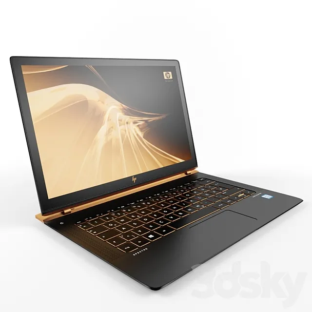 Laptop HP Spectre 13 3DS Max Model