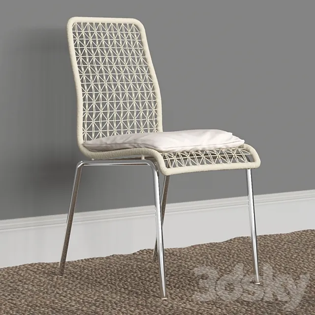 Lara Dining Chair 3DS Max Model