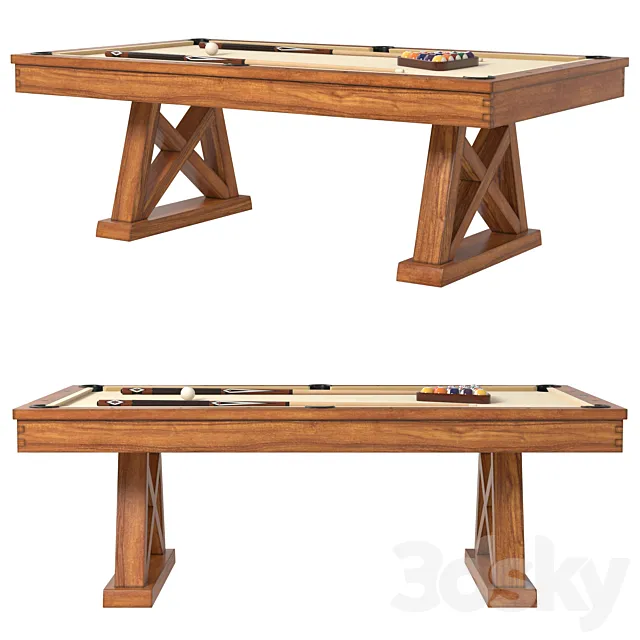 Laredo Pool Table 3dsMax Model