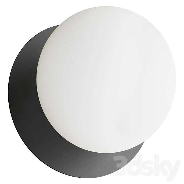 LARGE OPAL | ceiling lamp 3ds Max