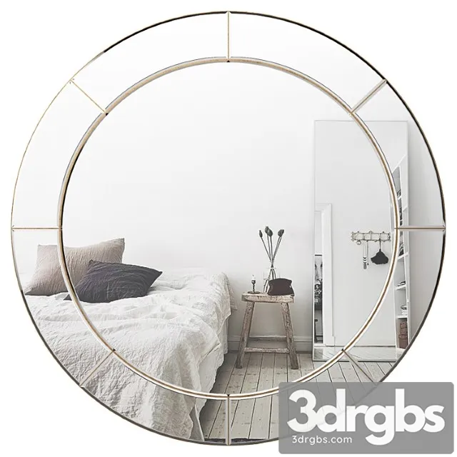 Large round wall mirror brys3835 3dsmax Download