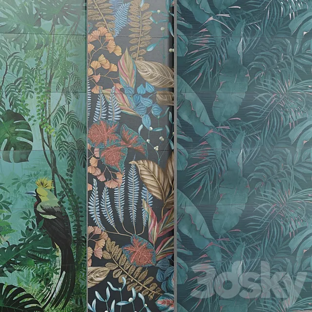 Large size tile APE Silk 3ds Max