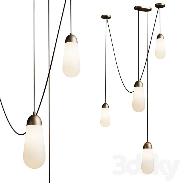 Lariat Sconce Pendant Light 3ds Max