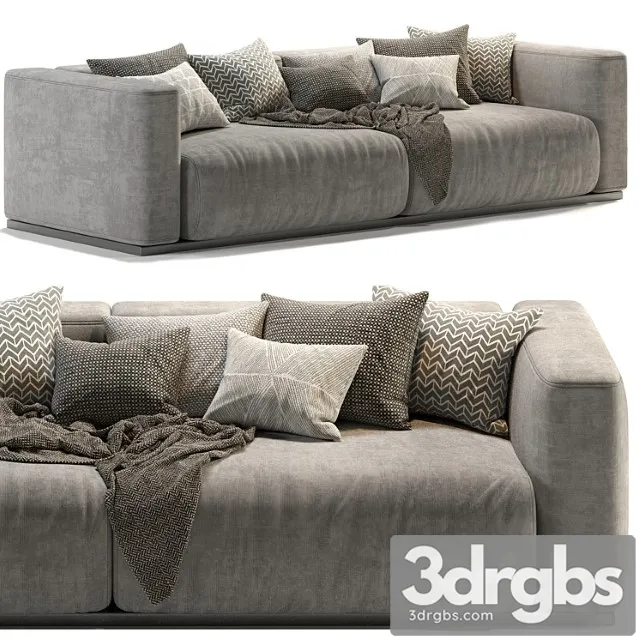 Lario flexform double sofa