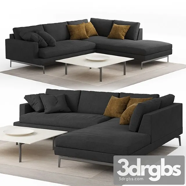 Larsen verzelloni corner sofa