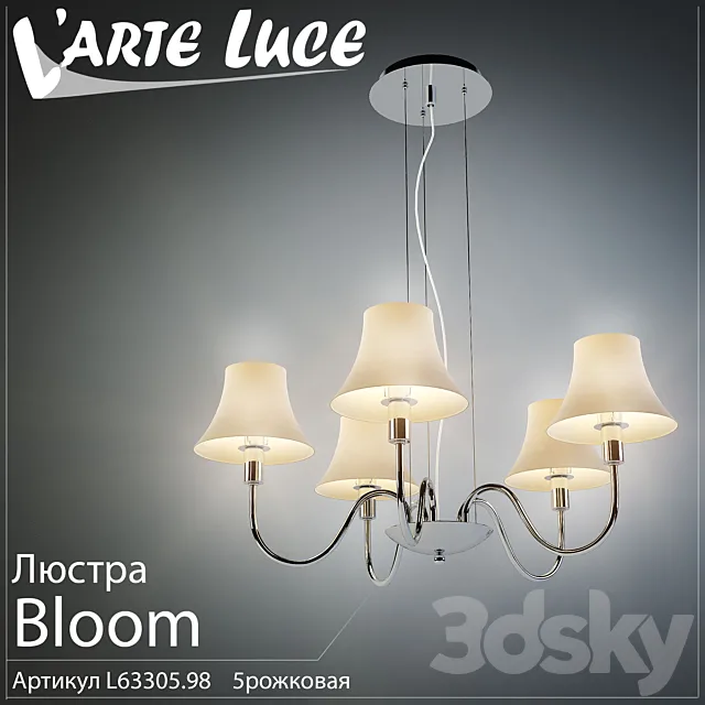 Larte Luce Bloom L63305.98 3DSMax File
