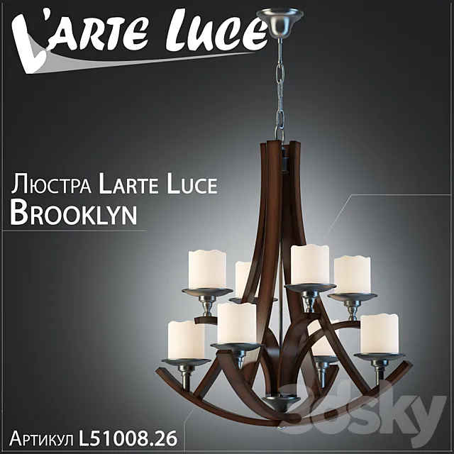 Larte luce Brooklyn L51008.26 2 3DS Max Model