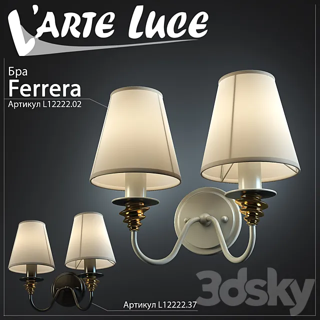 Larte Luce Ferrera series model L 12222.02 3DSMax File