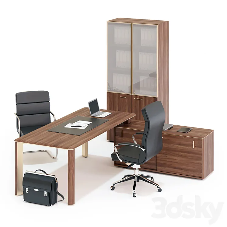 LAS LULIO Executive Desk 3DS Max