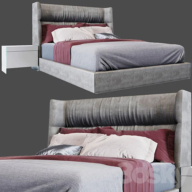 Laska Family Bed Susan 3ds Max