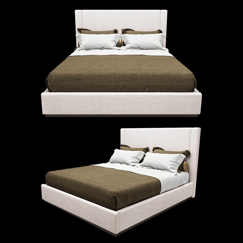 Laskasas – Bed Lauren 3ds Max