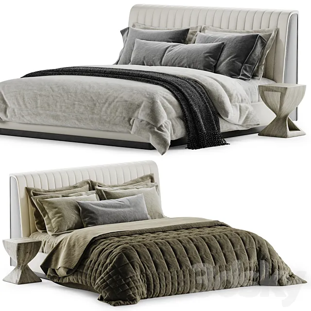 Laskasas Harry Bed 3ds Max