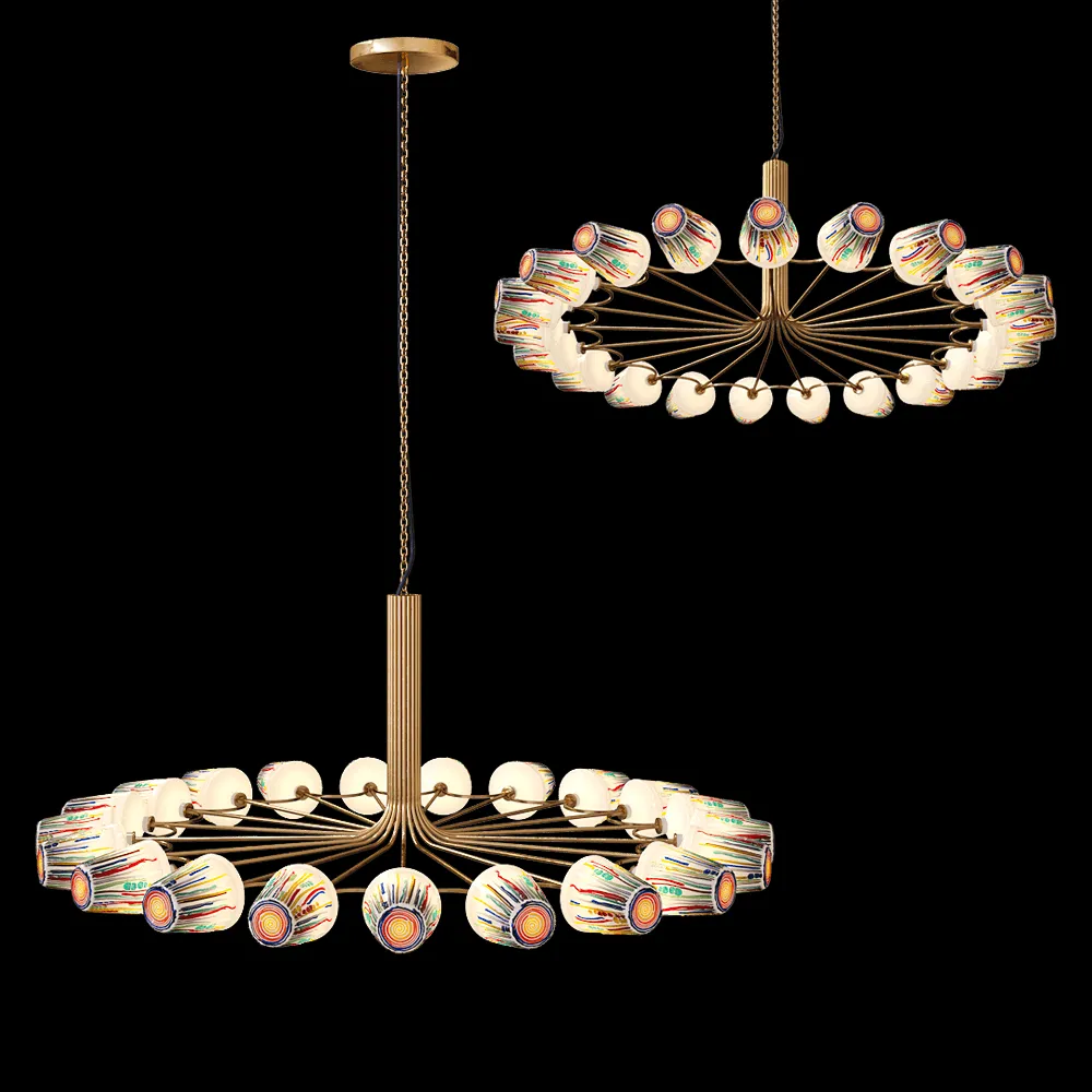 LASVIT – Chandelier Candy Ring 3ds Max