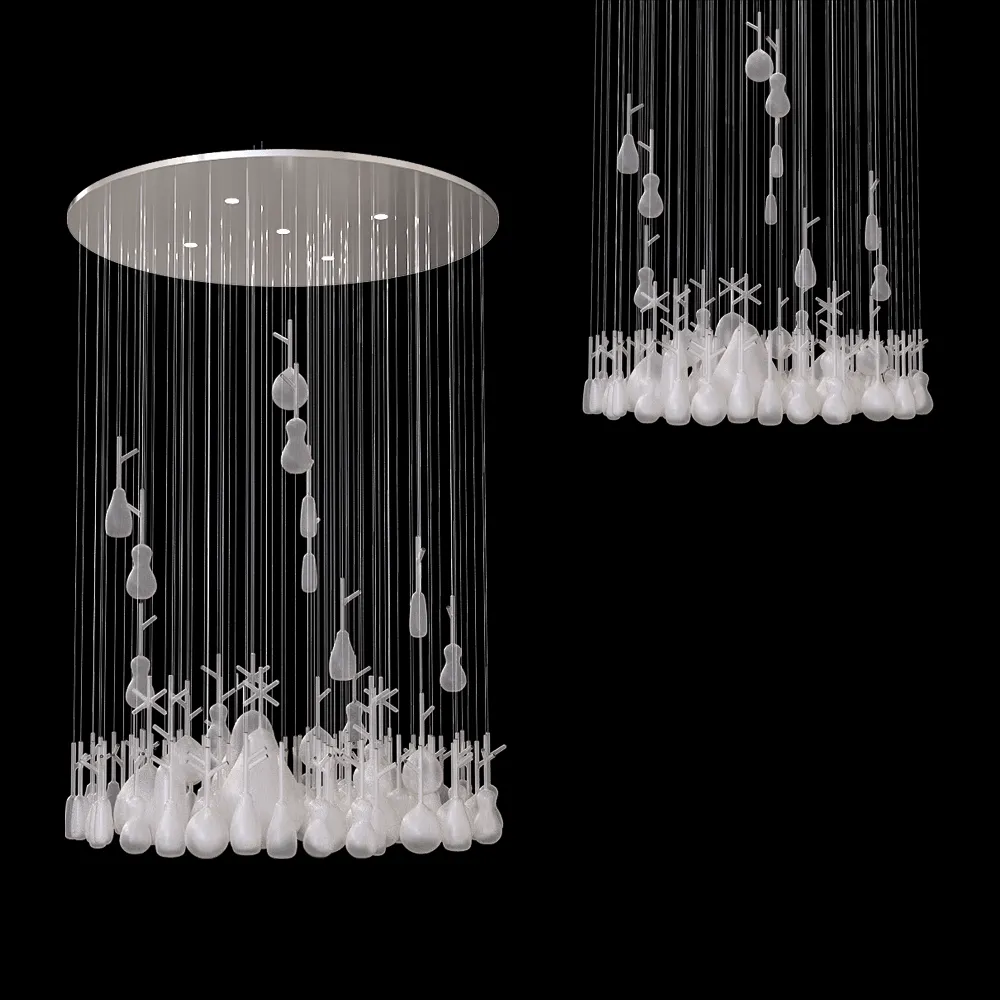 LASVIT – Chandelier Growing Vases 3ds Max